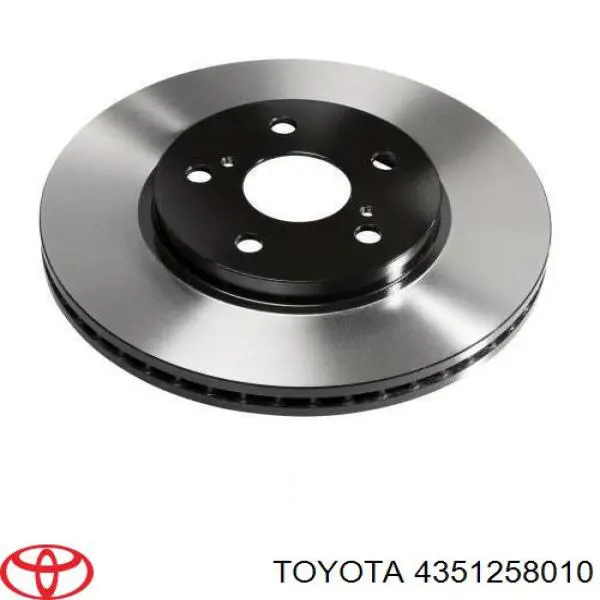 Disco de freno delantero Toyota 4351258010