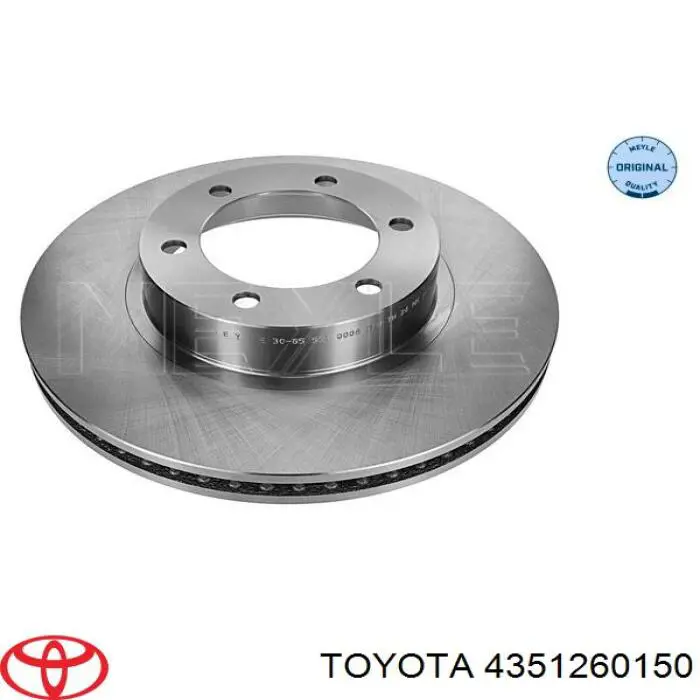 Frenos delanteros Toyota 4351260150 precio, desde 52,88 EUR