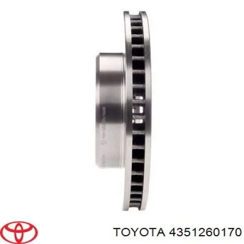 Comprar 4351260170 Toyota Freno de disco delantero