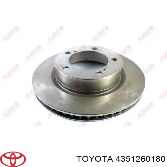 Frenos delanteros Toyota 4351260180 precio, desde 79,09 EUR
