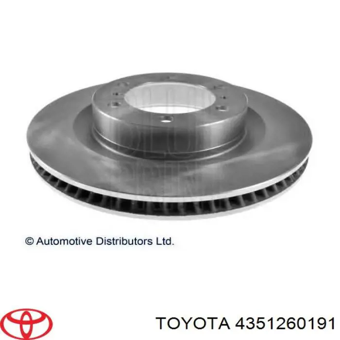 Comprar 4351260191 Toyota Freno de disco delantero