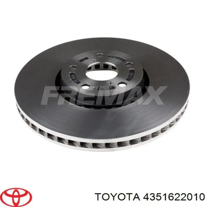 Comprar 4351622010 Toyota Freno de disco delantero