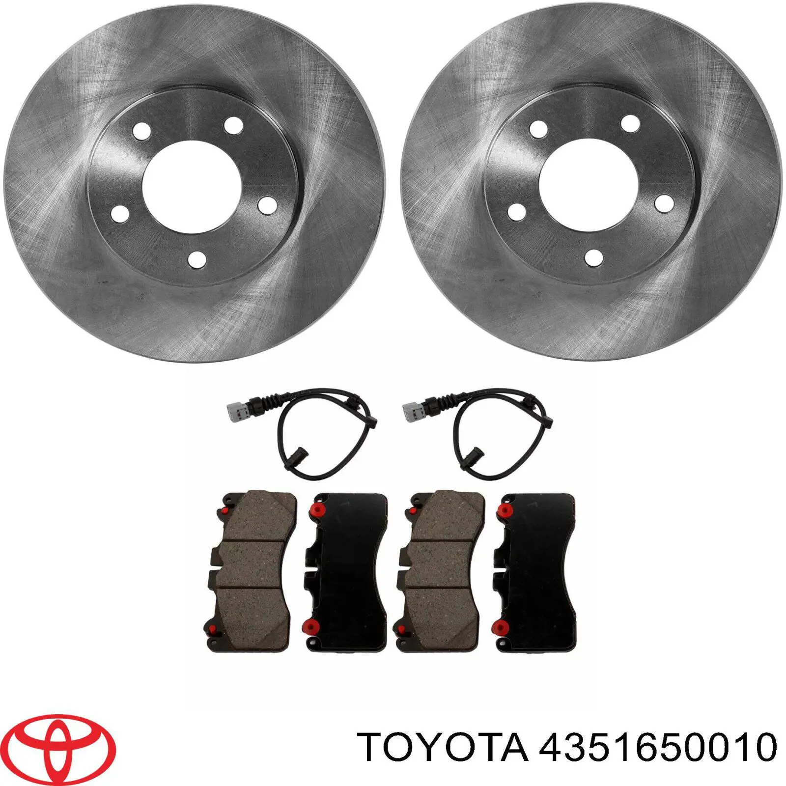 Comprar 4351650010 Toyota Freno de disco delantero
