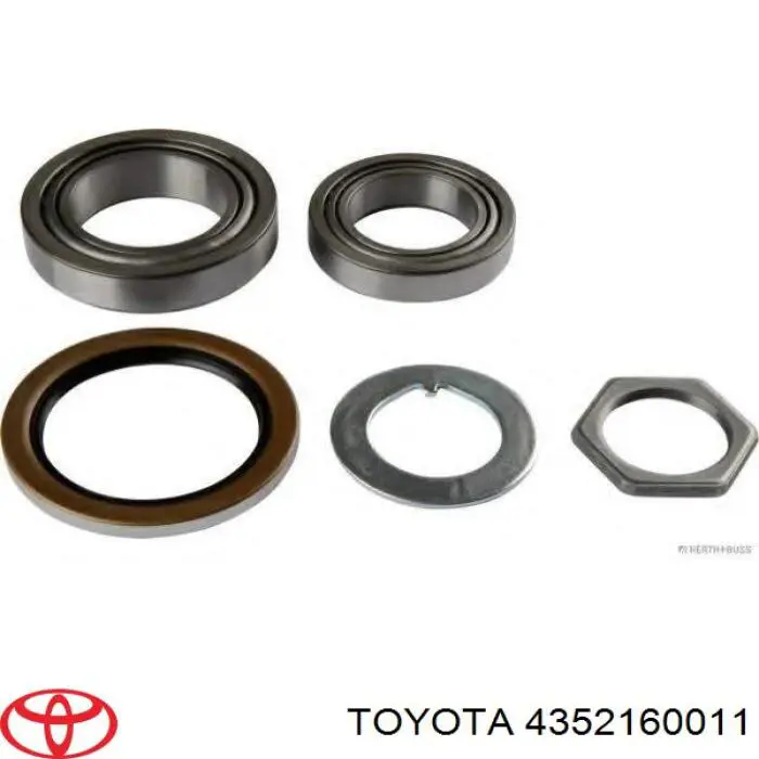 Comprar 4352160011 Toyota Tuerca del cubo de la rueda delantera