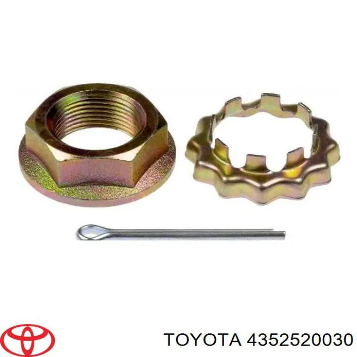 Arandela de la tuerca del cubo delantero para Toyota Carina (T19)