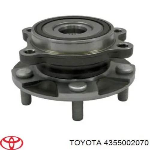 4355002070 Toyota cubo de rueda delantero