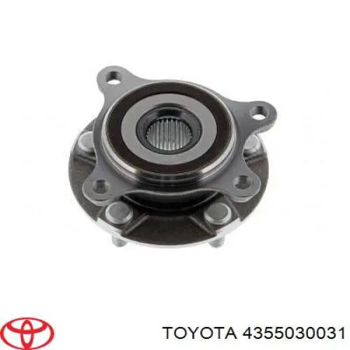 4355030031 Toyota cubo de rueda delantero