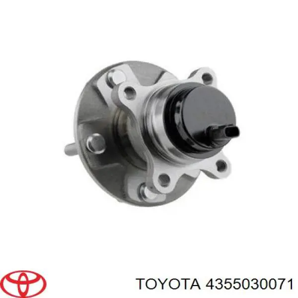4355030071 Toyota Cubo delantero