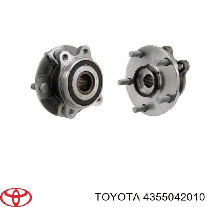 Cubo de rueda delantero Toyota Corolla E15