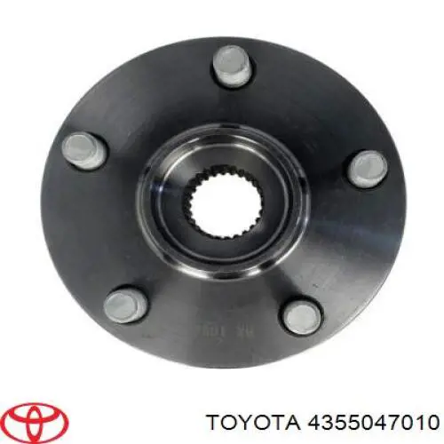 4355047010 Toyota cubo de rueda delantero