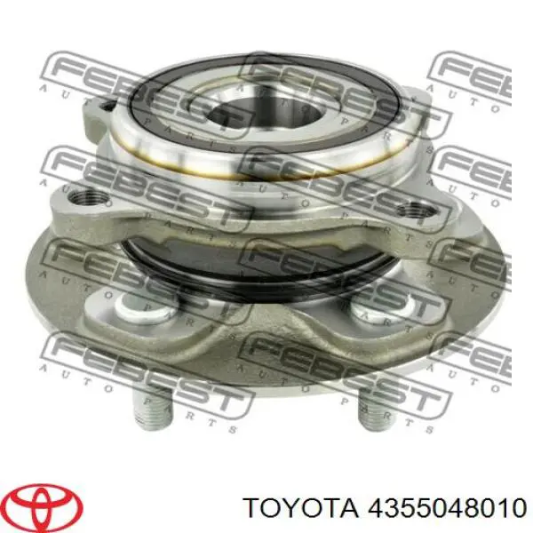 4355048010 Toyota cubo de rueda delantero