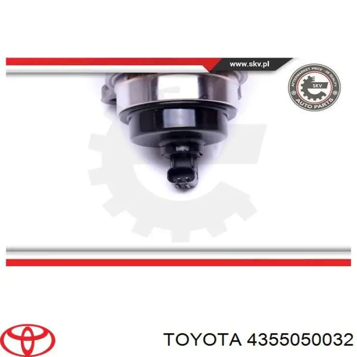 4355050032 Toyota cubo de rueda delantero