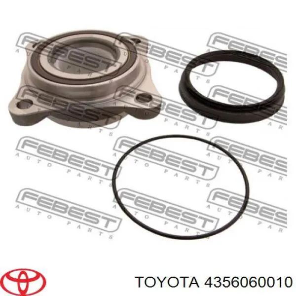 Cojinete de rueda delantero KWD1392 Dayco