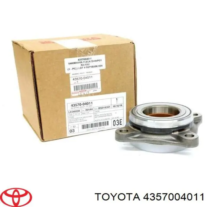 Comprar 4357004011 Toyota Cojinete de rueda delantero
