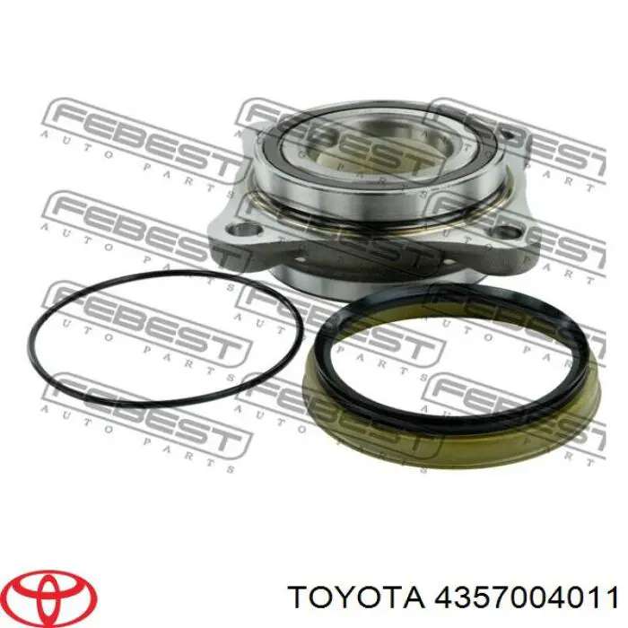 Cojinete de rueda delantero Toyota 4357004011 precio, desde 82,66 EUR