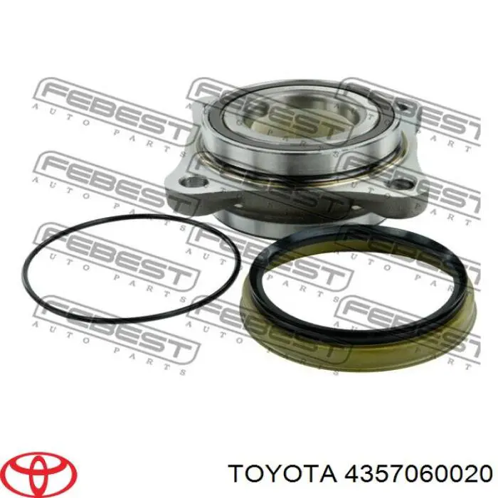 Comprar 4357060020 Toyota Cojinete de rueda delantero