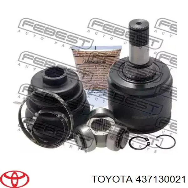 437130021 Toyota cruceta de árbol de cardán trasero