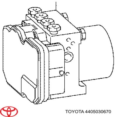 4405030670 Toyota módulo hidráulico abs