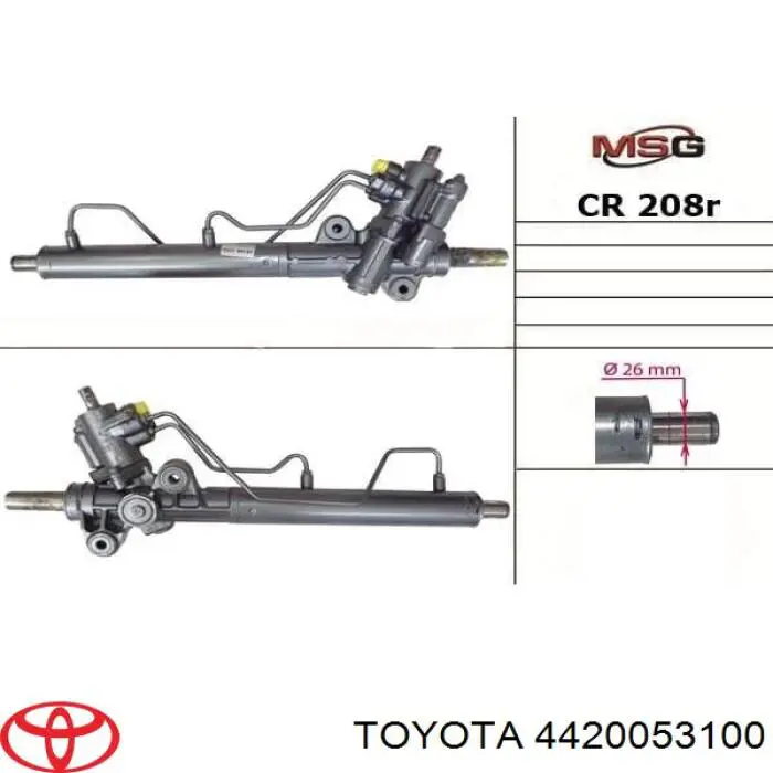 Comprar 4420030640 Toyota Cremallera