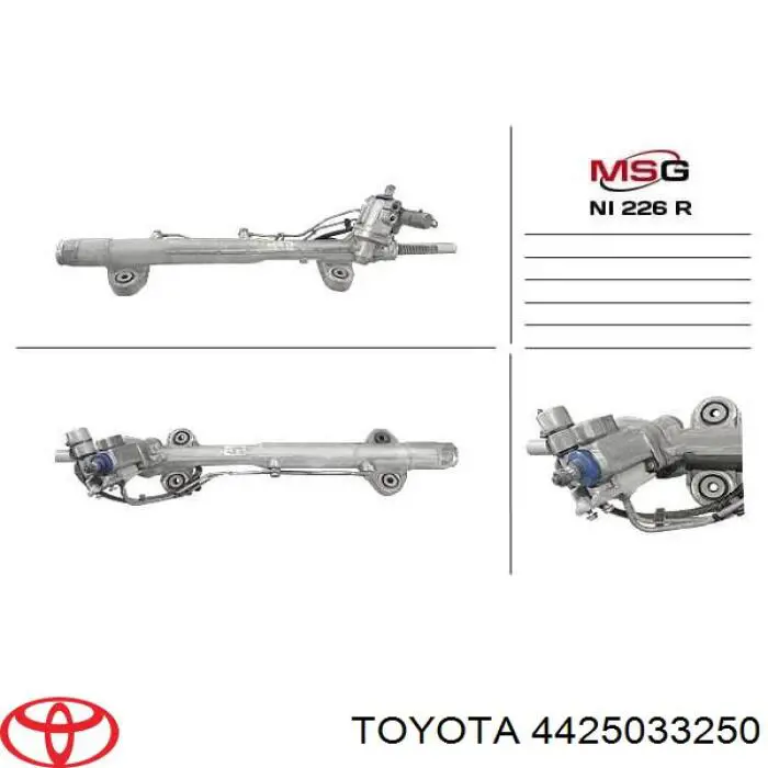 Engranaje de dirección Toyota 4425033250 precio, desde 272,33 EUR