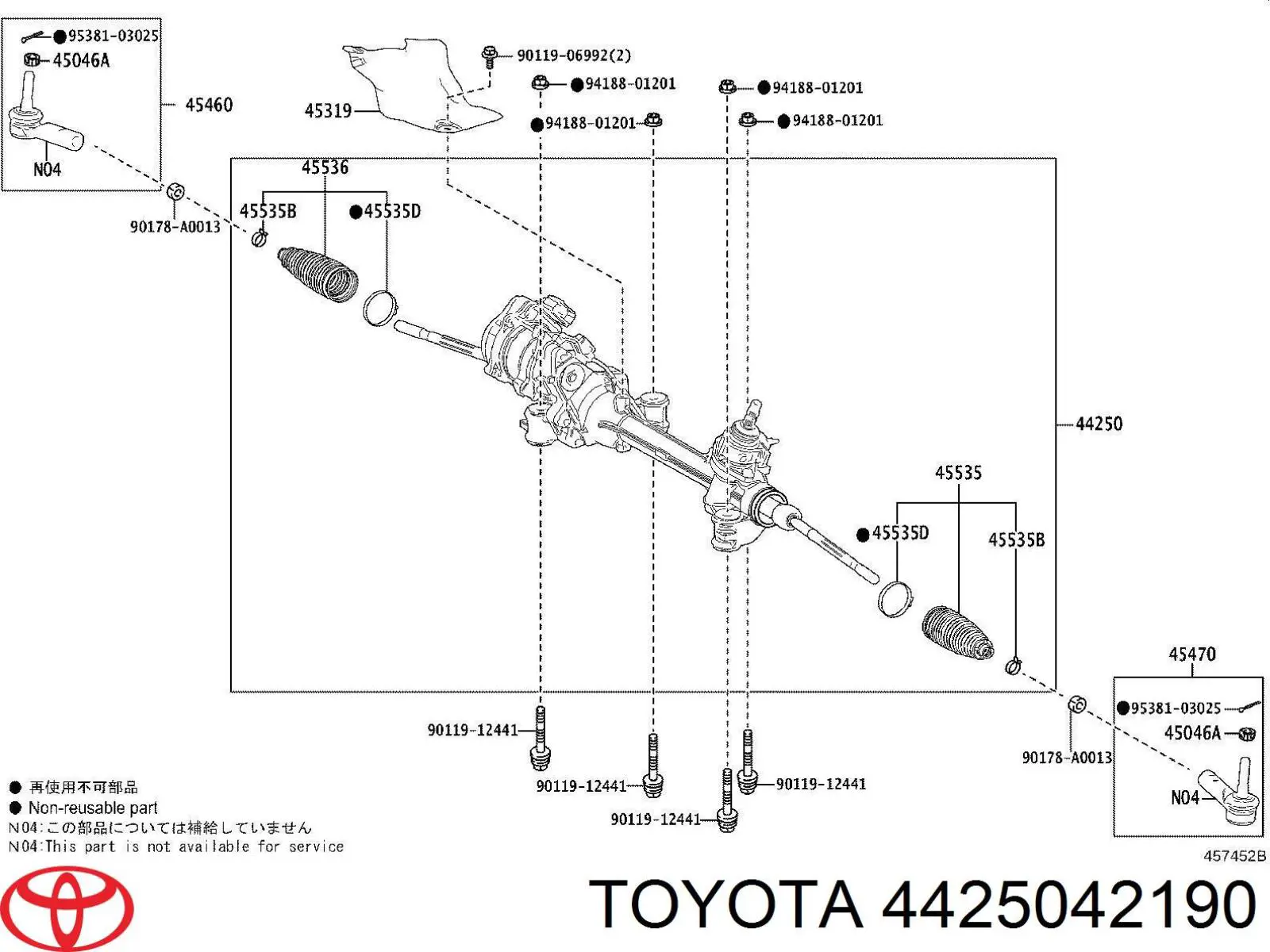 4425042190 Toyota