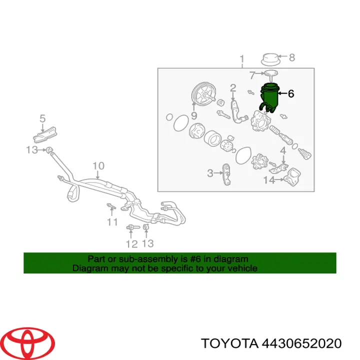 Depósito de la bomba de dirección asistida Toyota Yaris hatchback (P10) (1999 - 2005) precio, desde 340,91 EUR