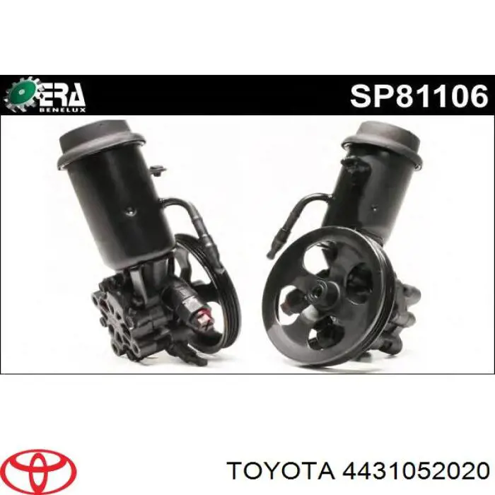 Bomba de dirección asistida Toyota Echo 