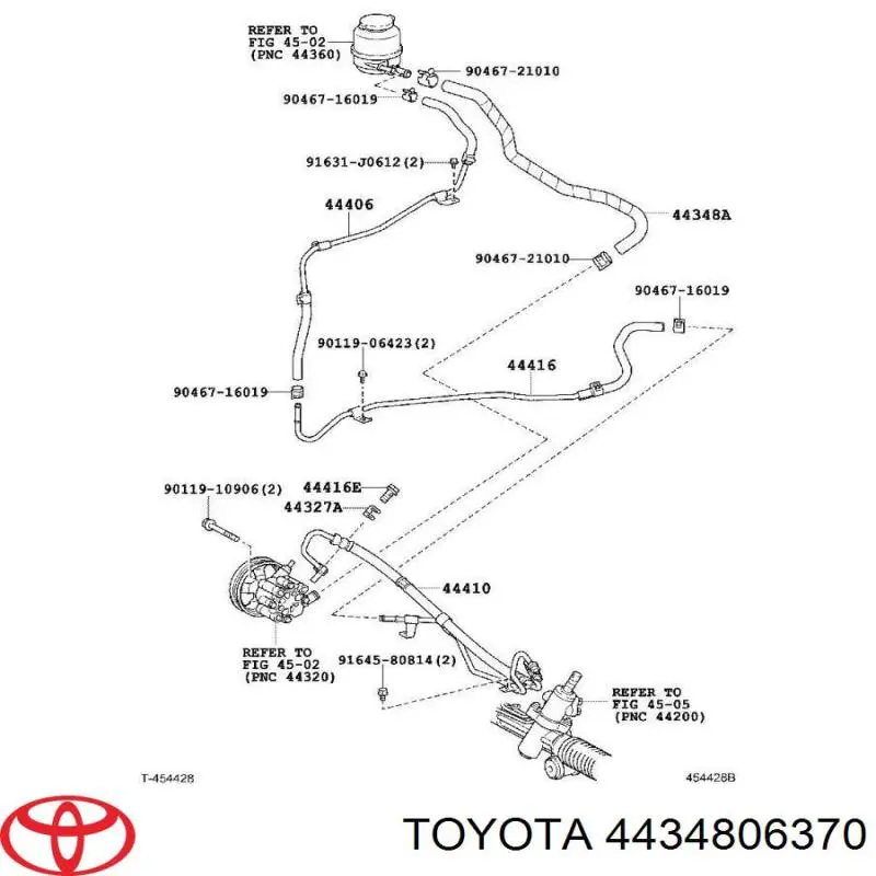 4434806370 Toyota