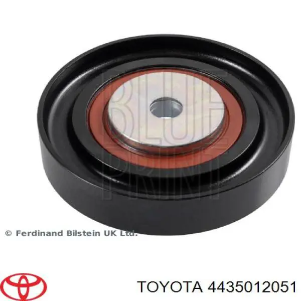 Rodillo, correa trapecial poli V Toyota Corolla E9