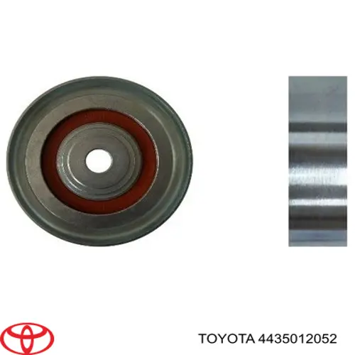 Rodillo, correa trapecial poli V Toyota Corolla E9