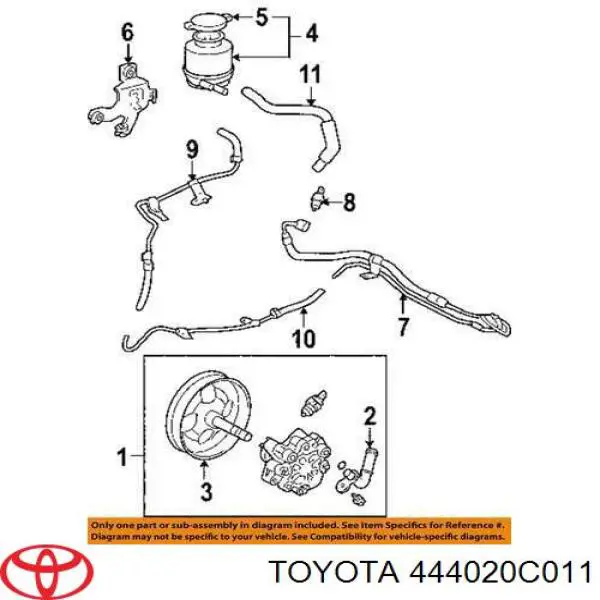 444020C011 Toyota