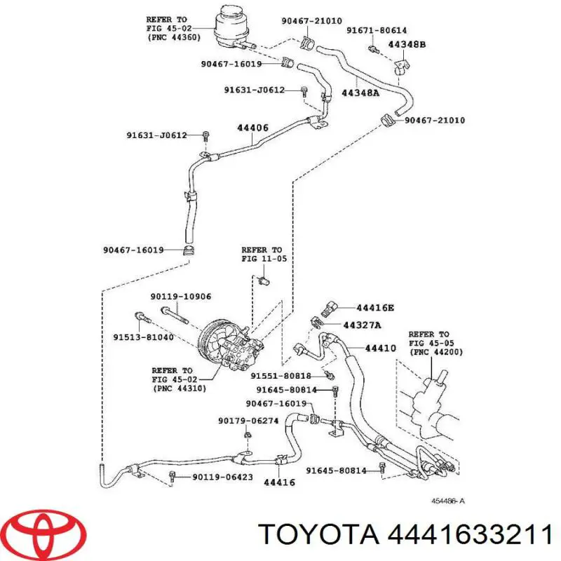 4441633211 Toyota