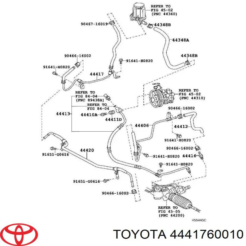 4441760010 Toyota