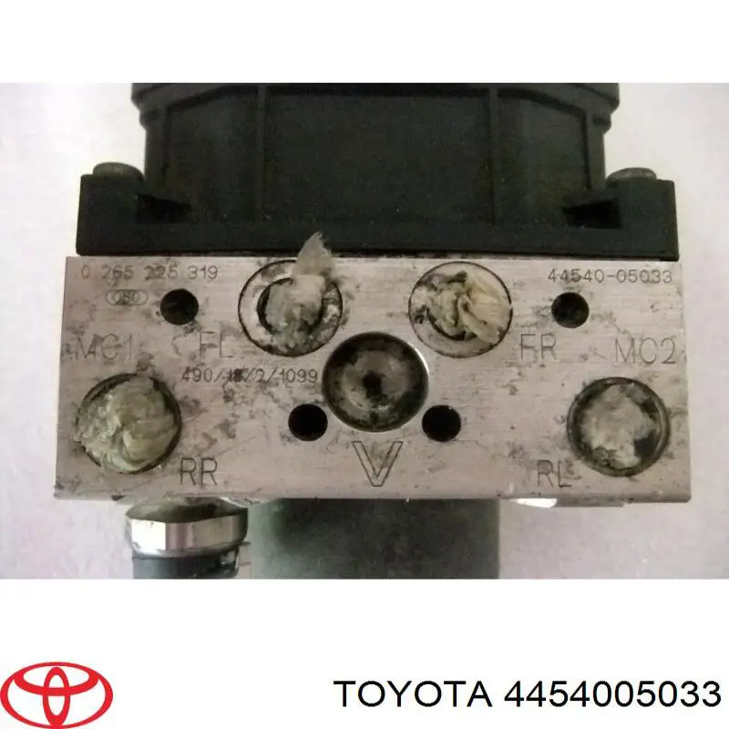4454005033 Toyota Unidad de control ABS hidráulico