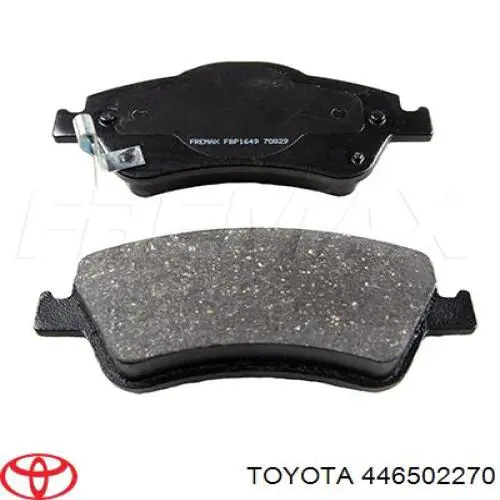 Pastillas de freno delanteras Toyota Corolla E12