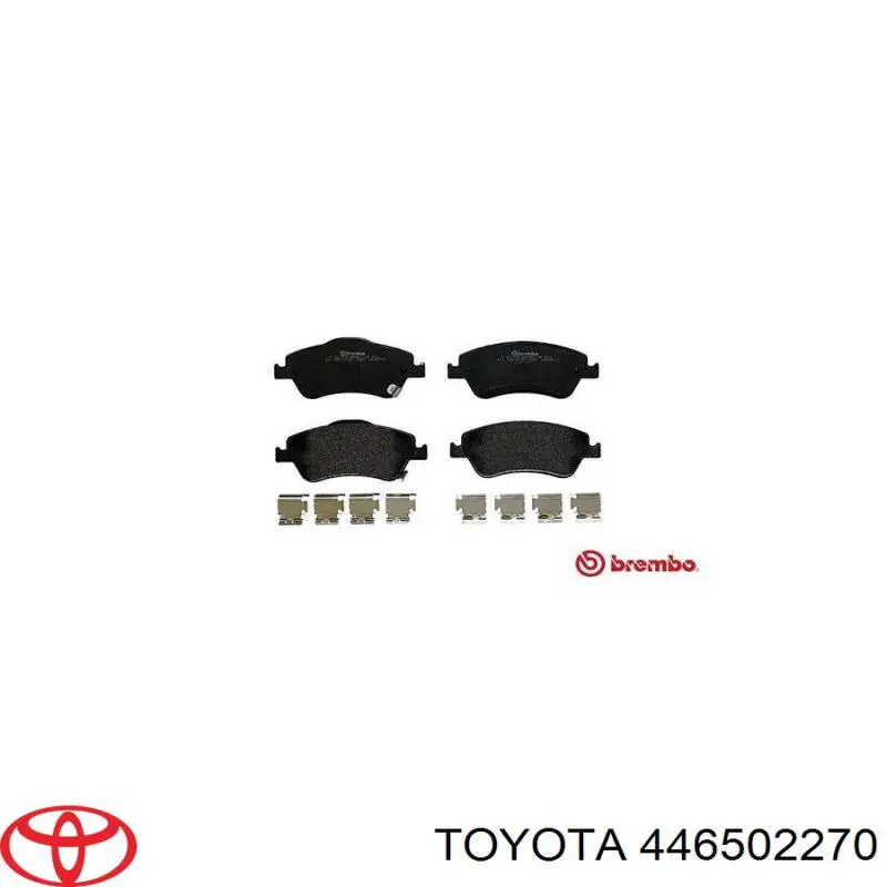 Pastillas de freno delanteras Toyota Corolla E12