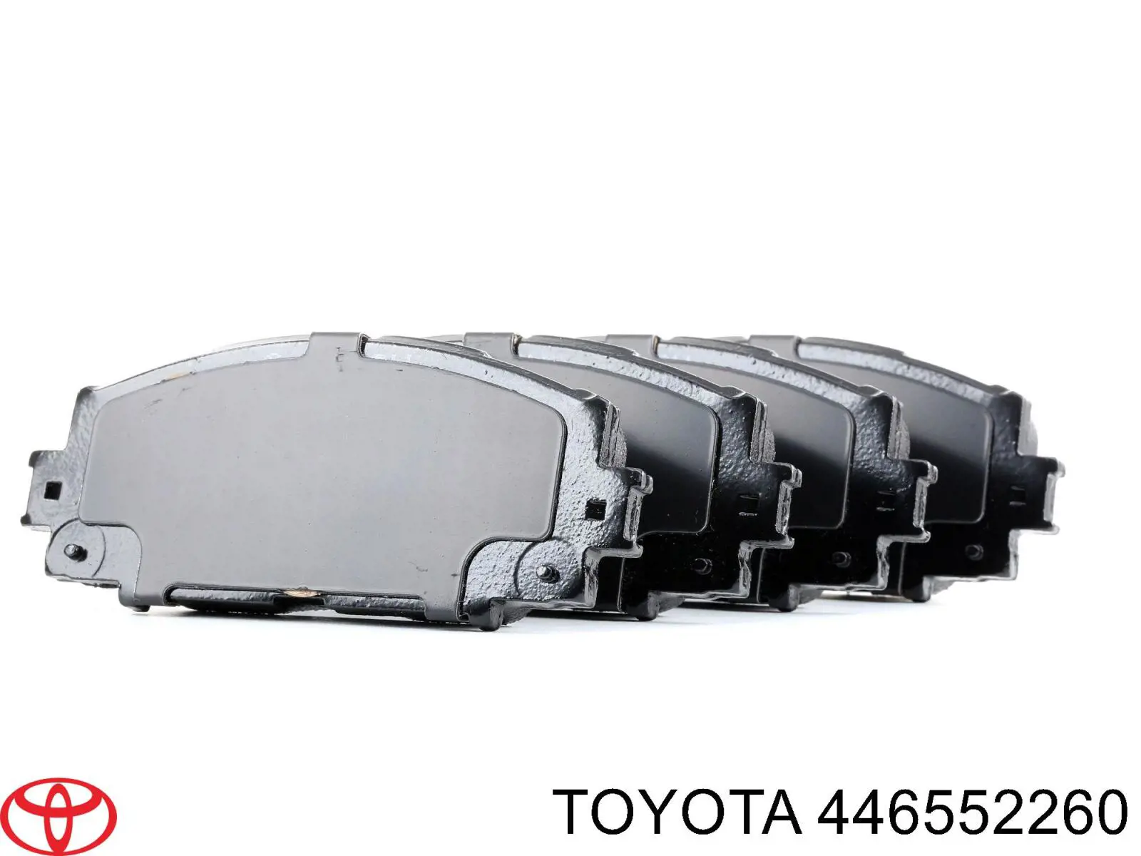 446552260 Toyota pastillas de freno delanteras