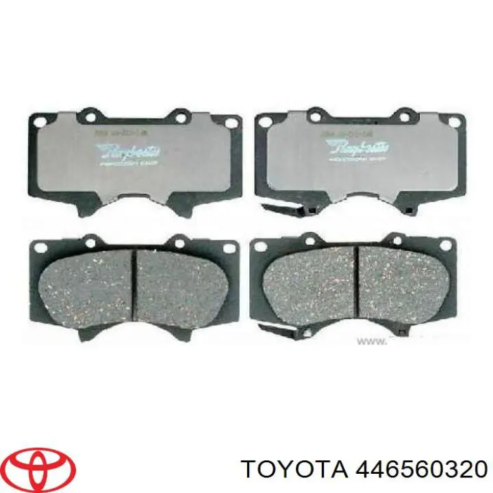 Comprar 446560320 Toyota Pastillas delanteras de freno