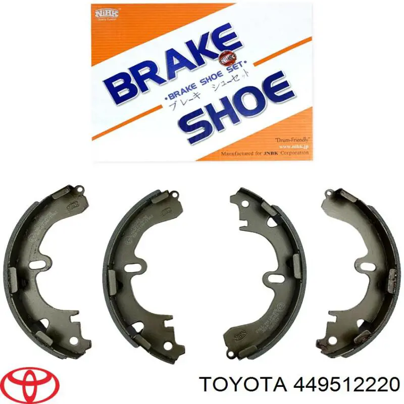 Comprar 449512220 Toyota Zapatas de freno