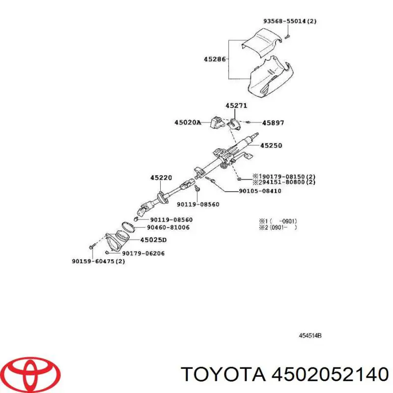 4502052140 Toyota 