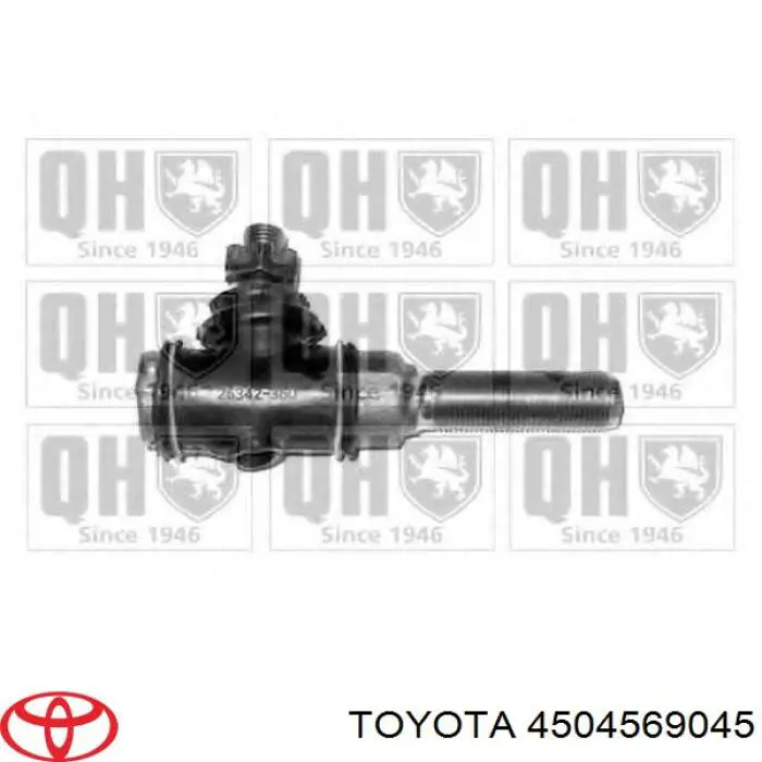 4504669045 Toyota rótula barra de acoplamiento exterior