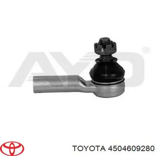 4504609280 Toyota rótula barra de acoplamiento exterior