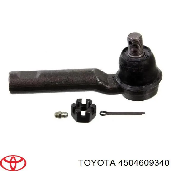 4504609340 Toyota rótula barra de acoplamiento exterior