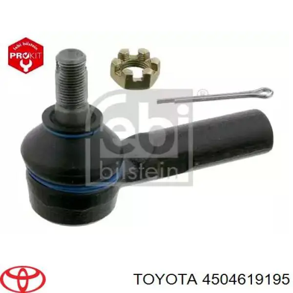 4504619195 Toyota rótula barra de acoplamiento exterior