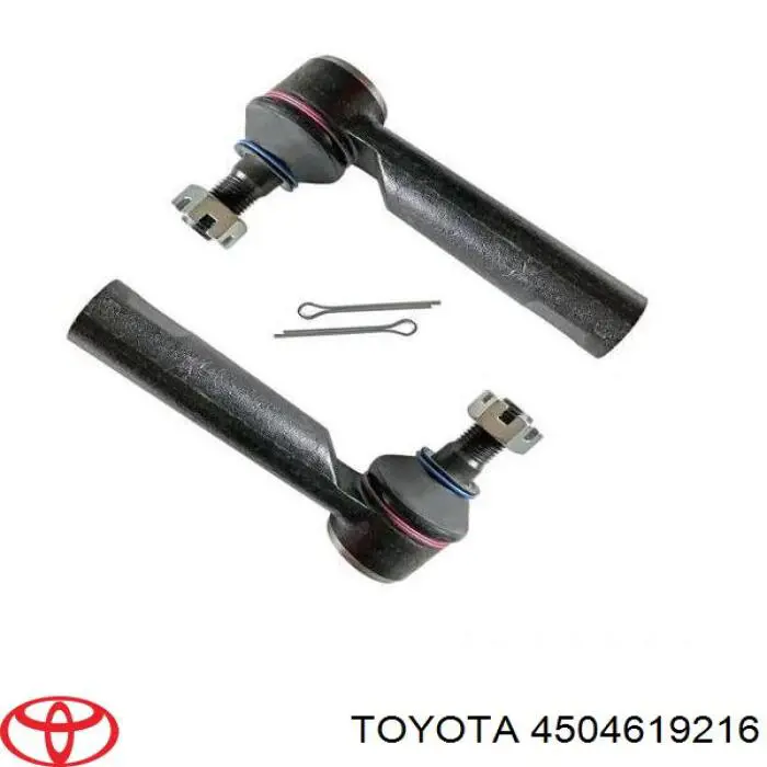 4504619216 Toyota rótula barra de acoplamiento exterior