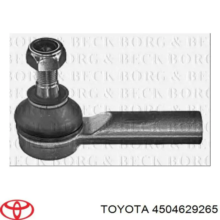 4504629265 Toyota rótula barra de acoplamiento exterior