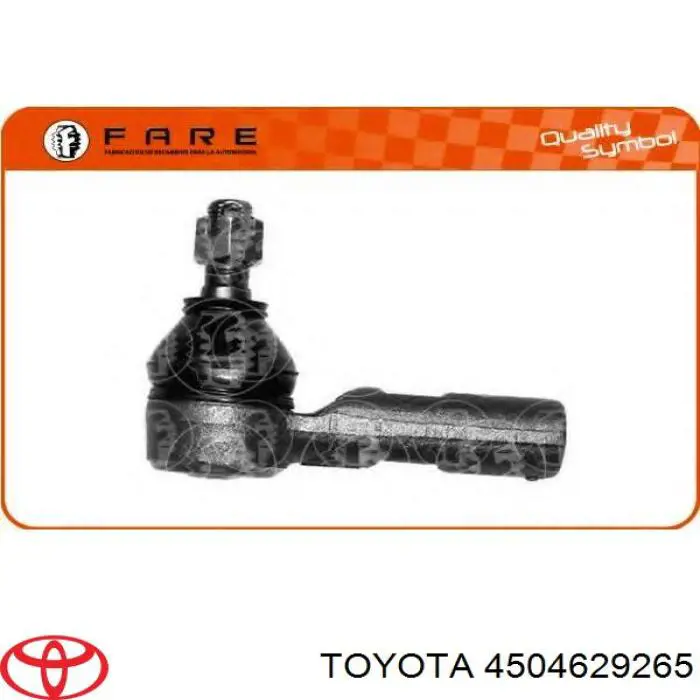 Rótula barra de acoplamiento exterior Toyota Corolla E8