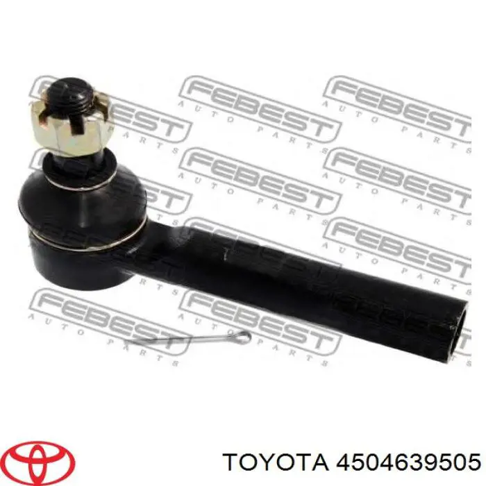 4504639505 Toyota rótula barra de acoplamiento exterior
