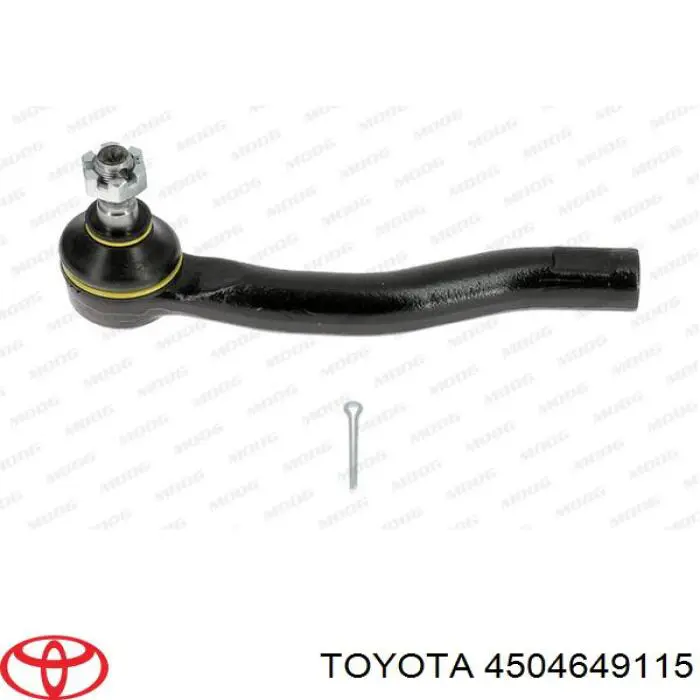 4504649115 Toyota rótula barra de acoplamiento exterior