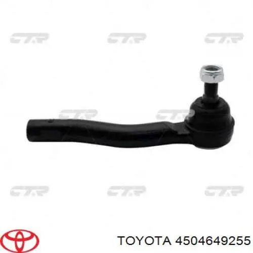 Rótula barra de dirección 4504649255 Toyota